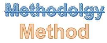 method not methodology